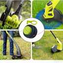 313318001 String Trimmer Head for Ryobi Homelite P2009 RY15523A RY15523AVNM RY40006, 0.095" Dual Line Auto Feed, Replaces 311759008 311759013, M10 x 1.0 Left Hand Thread