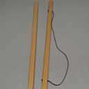 HONKKI Magnetic Poster Frame Hanger, Natural Teak, Poster Hanger for Photos, Pictures, Prints, Maps, Scrolls and Canvas Artwork (8 Inch)