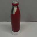 LARS NYSM Stainless Steel Insulated Water Bottle 12oz 17oz 25oz 34oz 51oz | Insulated Thermo Flask for Hot and Cold Beverages | Leakproof Drinking Bottle (Mustard Yellow, 33.9 oz) (33.8 Ounces)