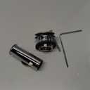 hansgrohe 50100101 Sink Push Open Drain, 1-1/4-Inch, Chrome,Small