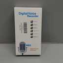 128GB (9800Hrs) Voice Recorder w/TypeC, Audio Recording Device with AIIntelligent Noise Reduction, Digital Voice Activated Recorder 180 Days Storage Capacity for Lectures, Class, Work, Interviews