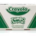 Crayola Jumbo Crayons Classpack (200ct), Large Toddler Crayons, Bulk School Supplies, Essential Preschool & Kindergarten Art Supplies for Teachers