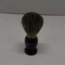Perfecto 100% Pure Badger Shaving Brush-Black Handle- Engineered for The Best Shave of Your Life. for, Safety Razor, Double Edge Razor, Straight Razor or Shaving Razor, Its The Best Badger Brush.