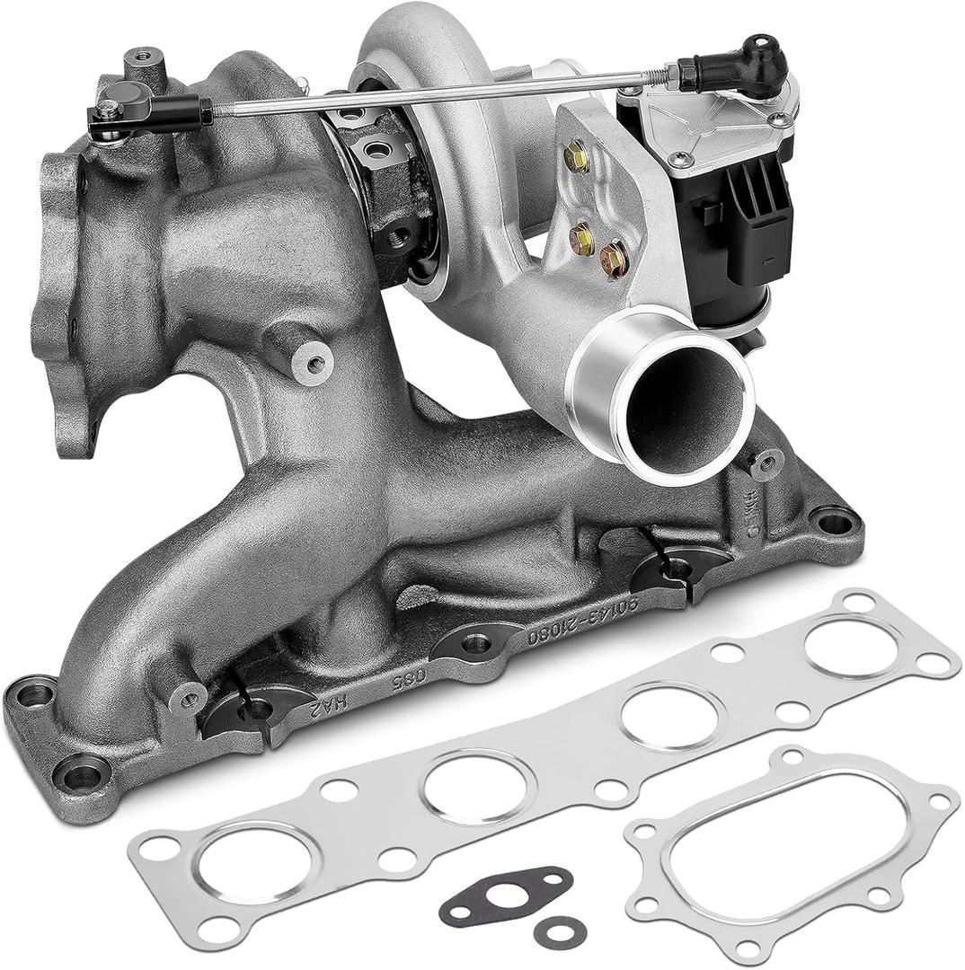 28231-2G410 2.0L Turbocharger Assembly with Gasket Compatible with Kia Optima Sportage Hyundai Sonata Santa Fe Sport 2011-2016, Replace # 28231-2G400, 28231-2G420, 90142-01030, 90142-01031