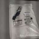 ANRODUO Ivory Linen Textured Fabric Shower Curtain Set - 72"x72" with 12 Rust Resistant Durable Metal Hooks, Waterproof & Heavy Duty Polyester, Button Hole Design, Machine Washable for Bathroom