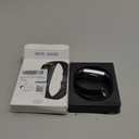 Fitness Tracker Activity Tracker Smart Watch 1.10''AMOLED Touch Color Screen,Smart Watch with 24/7 Blood Oxygen Heart Rate,Sleep Monitor,IP68 Waterproof,Step Counter Health for Women Men (Black)