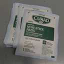 Curad Medium Non-Stick Pads, 10 Count, Pack of 3