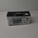 Blue Elf Shiatsu Electric Neck Back Massager Pillow 3D Kneading with Heat for Shoulder, Lower Back, Foot, Leg Muscles Pain Relief Relax in Car Office and Home (Gray)