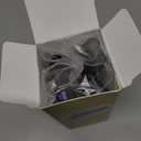 Gaoye +3.5 Multi Pack Reading Glasses - Blue Light Blocking Lenses, TR90 Frames, UV400 - Eyeglasses with Clear Vision (*Black + Bright Leopard + Leopard + Clear)