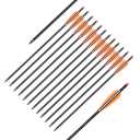 12PCS 18" Carbon Arrows OD 8.8mm Crossbow Bolts shooting Archery Hunting Arrow