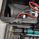 Kohree RV Macerator Pump 12V, 12GPM Quick-Release Self-Priming Macerator Pump for RV, RV Waste Pump Kit with Hose Fittings, RV Black Water Hose, Storage Box, RV Accessories for Camper