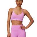 Nike Women's Indy Light Support Padded Adjustable Sports Bra, Light Magenta/Light Magenta/White, Small 
