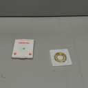 Magnetic Phone Ring for MagSafe Grip [Super Magnet] Gold Twinkle Design Ring Holder Stand, magsafe pop Socket, Mag Safe Accessory for iPhone 16/15/14/13 Pro Max Plus, Gold