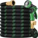 150 FT Non-Expanding Garden Hose, 2026 New Upgrated Non-Expandable Garden Water Hose - Ultra-Light & Flexible Burst-Resistant, Kink-Free Garden Hoses, All-Weather Use for Lawns, Gardens,Outdoor