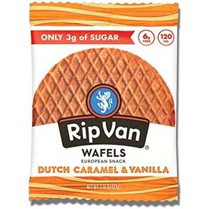 RIP VAN WAFELS Caramel Filled Wafel, 1.2 OZ 10 Pack FEB 06/26