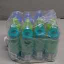 Evenflo Feeding Classic Tinted Plastic Standard Neck Bottles for Baby, Infant and Newborn - Teal/Green/Blue, 8 Ounce (Pack of 12)