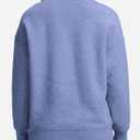 G Gradual Sherpa Sweatshirt for Women Fleece Sweatshirts Crewneck Pullover Warm Sweaters for Winter (White, XL)