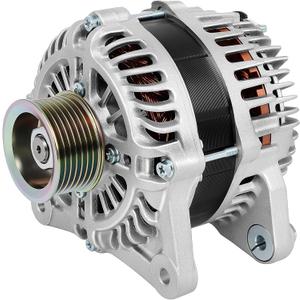 SCITOO Alternator Fits for Nissan for Versa 1.6L 2012-2018,for Nissan for Versa Note 1.6L 2014-2018,12V 110Amp CW 7-Groove 11547 A002TJ1791 A2TJ1791 23100-3BE1A (Small)