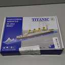 Titanic Ship Model Building Block Set, 3D Puzzle Sets DIY Educational Toys, Bricks Toy, with 1860Pcs Micro Mini Blocks, Ideal Gift for Kids and Adults