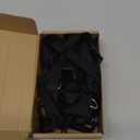 Perfect Curve CapRack | Over-The-Door Hat Organizer for Baseball Caps | 2 Straps, Holds 18-36 Adjustable Caps | Black