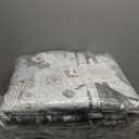 Boho Washable Area Rug 9x12, Spill-Proof Surface, Non-Slip Backin,Low Pile Faux Wool Large Printed Rugs for Living Room, Bedroom, Ding Room, Entryway and Home Decor (Cyan, 9x12)