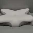 Cozyplayer Effective Pain Relief Cervical Neck Pillow for Sleeping, Ergonomic Cooling Side Sleeper Pillow for Neck Support, Odorless Contour Memory Foam Pillows, Bed Pillow for Stomach Back Sleeper (Queen, White)