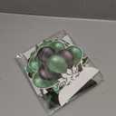 Yexiya 8 Pcs Black and Green Birthday Centerpiece Table Decoration, Happy Birthday Honeycomb Centerpieces Honeycomb Table Toppers for Men Women Party Supplies