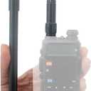 VHF/UHF Dual-Band SMA Mother-Base Handheld Amateur Radio Antenna CS Tactical Swanneck's Antenna is Compatible with Kenwood, Compatible with Baofeng BF-F8HP UV-5R UV-82