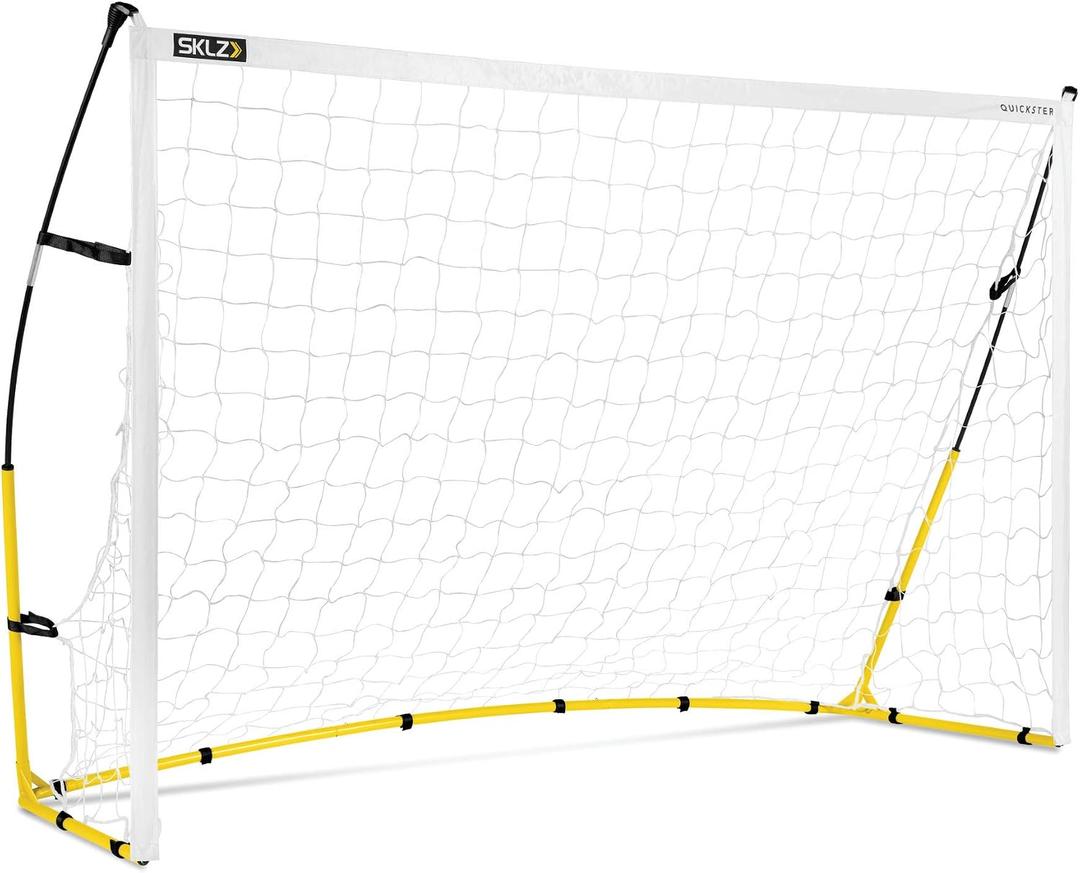 SKLZ Quickster Portable Soccer Goal and Net - 3297, 8 x 5 Feet,Black