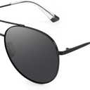 SODQW Tangle Free Aviator Sunglasses for Women Polarized Sun Glasses With UV Protection 2026 Fasion Trendy Shades
