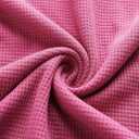 Boys Casual Polo Shirt Short Sleeve Waffle Solid Collared Shirts for Kids Aged 14 Years