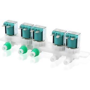 Washer Water Inlet Valve Replaces DC97-15459G For Samsung WA456DRHDSU AA WA456DRHDWR AA WA45K7600AW A2 WA45K7600AW AA WA48J7770AP A2 WA50F9A7DSW A2 WA52J8700AP A2 WA50M7450AW A4 WA52M7750AW A4