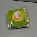 5 x INEBIZ Crochet Steering Wheel Cover Boho Sunflower Granny Squares Pattern Green Car Decor Cute Accessories for Women