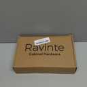 Ravinte 20 Pack 4 Inch Matte Black Kitchen Cabinet Handles Solid Zinc Alloy Cabinet Pulls Cupboard Hardware Drawer Handles
