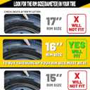 16 inch Wheel Covers Hubcaps for 2011-2018 Volkswagen Jetta/GLI Sedan, ABS Wheel Rim Covers Snap Clip-On Auto Tire Guards Replacement Black Matte Color, Set of 4 - for 16 Inch Tire