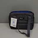 PackIt Freezable Hampton Lunch Bag, City Charcoal, Built with ECOFREEZE Technology, Collapsible, Reusable, Zip Closure with Front Pocket and Shoulder Straps, Designed for Fresh Office Lunches (Medium)
