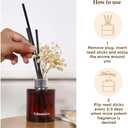 Folkulture Reed Diffusers for Decorations | Scent for Home with 5 Diffuser Sticks | Bathroom Decor Set and Dresser Decor for Homes | Aroma Diffuser Gifts for her | Linen Breeze (5.07 fl oz)