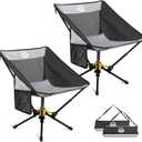 ADSMART Portable Camping Chair Lightweight Folding Chair for Camping - Outdoor Chair Supports 300 Lbs - Camp Chair Outdoor Adventures