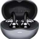 Clip on Ear Headphones OWS Hanging Earphones Ear Clip Wireless Earbuds AI Translation Earbuds Real Time,165 Language Translator Earbuds for Travel Learning Suitable for Small Ears and Eyeglass Wearers