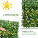ODTORY Artificial Grass Boxwood Hedges Wall Panels: 40" x 40" (11.5 sqft) UV-Anti Faux Greenery Fake Ivy Leaves Privacy Fence Screen Backdrop for Garden Covering Privacy, Outdoor Indoor Decor