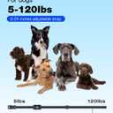 Bousnic Dog Shock Collar - 3300Ft Training Collar with Remote for 5-120lbs Small Medium Large Dogs Rechargeable Waterproof e Collar with Beep (1-8), Shake(1-16), Safe Shock(1-99) Modes (Black)