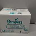 Pampers Sensitive Baby Wipes, Unscented, Fragrance Free, Clinically Proven, Water Based, Hypoallergenic, Multi-Use, Hand Wipes, 1008 Wipes Total (18X Flip-Top Packs)