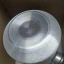 JSD 2.9 Gallons 8" x14" Aluminum Spun Round Gas Tank Fuel Cell Tank Center Fill 1/4" NPT Outlet