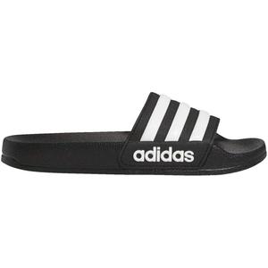 adidas Kids' Adilette Shower Slide (10 Toddler, Core Black/White/Core Black)