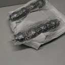 Round Side Table,Stable Small Drink Table for Small Spaces, Modern Accent Side Table with Solid Rubber Wood Table Leg,Easy Assembly for Living Room, Bedroom, Sofa & Office Corners-Black