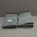 Elvana Home Cotton 2 Pack Oversized Bath Towel Set 28x55 inches, Large Bath Towels, Ultra Absorbant Compact Quickdry & Lightweight Towel, Ideal for Gym Travel Camp Pool - Jade