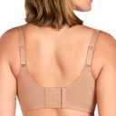 HSIA Minimizer Bras for Women Plus Size, Full Coverage Coolcomfort T Shirt Unlined Bra with Underwire for Heavy Breast (40D, Blush)