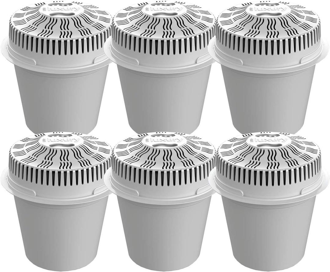 Little Luxury Vitality, Replacement Filters for Water Coolers and Non Cooling Dispensers, 6-Pack