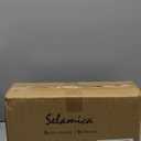 Selamica Ceramic Rectangular Serving Platters Set of 4, 12 Inch Serving Trays/Dishes for Party Entertaining, Rectangular Dinner Plates for Appetizer Salad Dessert Sushi, Assorted Colors