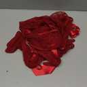 Sheer Mesh Bodysuit, Sexy 5PC Lingerie For Women, Plunge Neck Halter Backless, Garter Belt Thigh High Stockings (Small, Burgundy)